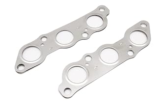 Autobahn88 Manifold Gasket, Compatible with Toyota Supra Aristo Chaser Soarer GS300 IS300 SC3000 JZA80 JZX91 JZZ31 2JZ-GE Non-Turbo Non VVTi, OEM# 17173-46020 Set of 2 Pieces