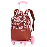 Útil para los niños: 3 maletas lúdicas para que los niños elijan: un bolso de mano, una maleta o un carrito. ¡De cualquier forma que desee! Simplemente retire e instale la plataforma rodante. Ayude a los estudiantes a reducir la carga.