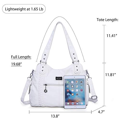 Image of Angel Barcelo Purses for Women Soft PU Leather Shoulder Bag Crossbody Purse and Handbags