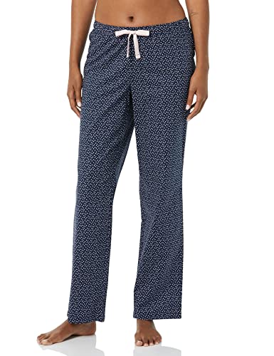 Image of Amazon Essentials Women's Cotton Pajama Pants, Breathable Poplin Sleep Pant with Drawstring Elastic Waist