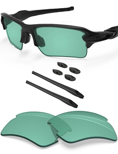 Image of BLAZERBUCK Anti Salt Replacement Lenses & Sock Kit for Oakley Flak 2.0 XL OO9188 Sunglasses