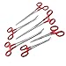 LAJA Imports PVC Grip Ultimate Hemostat Set, 6 Piece Ideal for Hobby Tools, Electronics, Fishing and Taxidermy (8