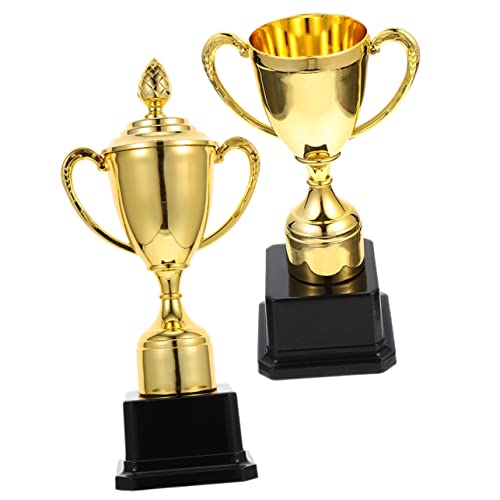 INOOMP Troféu Infantil 4 Peças Brinquedos Infantis Decoração De Metal Decoração Esportiva Troféu Esp