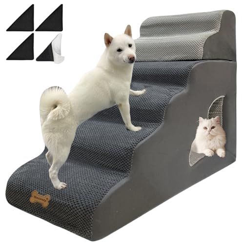 dog-stairs-for-small-dogs-to-30-inches-high-beds-6-step-dog-ramp-stair-for-18-36-inches-couch-bedpet-stairs-for-small-old-meduim-large-dogs-catsNon-Slip-balanced-6-tiers-ladder75-pounds-Studry-33D