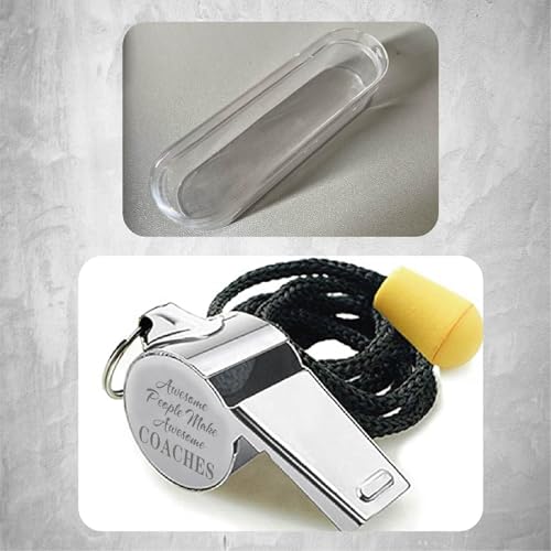 Silbato de Acero Inoxidable CREATCABIN con Lanyard miniatura 5