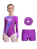 Confectionné dans un mélange de polyester et d'élasthanne, cet ensemble est extensible et confortable, offrant une grande liberté de mouvement aux danseuses