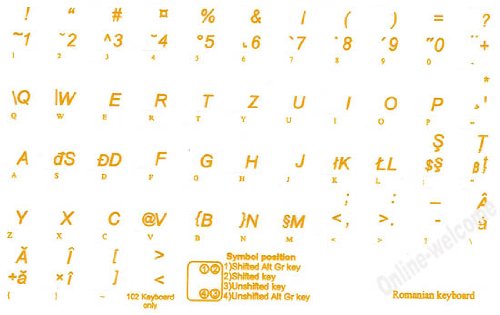 Stickers transparentes amarillos para teclados de laptops miniatura 2