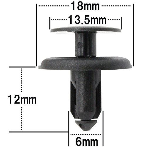 Amazon | プッシュリベット・内張クリップ （ミツビシ用） 10個