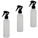 Produktbild Leere Sprühkopf-Flasche 150ml, Kosmetex Sprühflasche, Plastik, zylindrisch, halbtransparent, 3 x 150ml