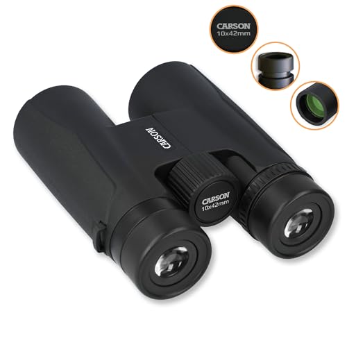 Carson Makalu 10x42 Binoculares de Prisma Roof miniatura 2