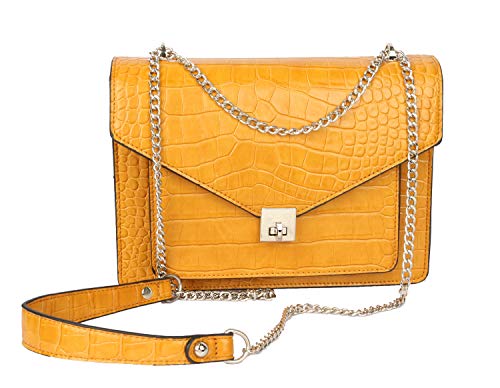 Flora& Co 9548 - Bolso bandolera para mujer, color Amarillo, talla Einheitsgröße