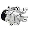 OVBNMO Kompatibel mit Toyota Aygo & Peugeot 107 & Citroen C1 2005–2014 DKV06R AC-Kompressor 6453-RJ 6453RJ 88310-0H010 883100H010
