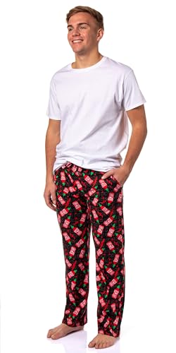Mad Engine Sriracha Bottle Splatter Lounge Pants for Mens and Womens Sleepwear3
