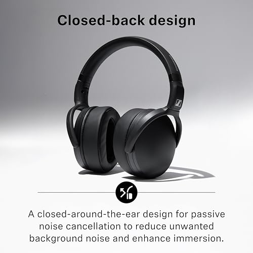 Image of Sennheiser HD 400U - Wired Over-Ear Headphone with Smart Remote, Black