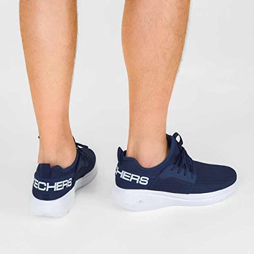 Skechers GO RUN VAST - VALOR Tênis, Masculino, Azul Escuro, 42