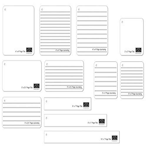 Karen Foster Design Map-A-Page Template Title & Journaling Pack