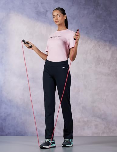 Image of Reebok Women's 100% Cotton Casual T-Shirt - Soft Breathable Slim Fit Half Sleeve Tee