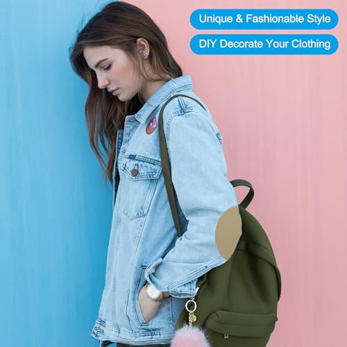 PATIKIL Remendos para passar a ferro, 20 x 9,9 cm, pacote com 8 adesivos de reparo de tecido, remend