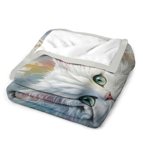 Couverture fausse fourrure vache 200x230cm plaid lit super doux - 6