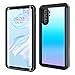 Produktbild ODLICNO Huawei P30 Pro Hülle, IP68 Wasserdicht Stoßfest Staubdicht Schneefest Ultradünn Leicht Handyhülle Outdoor Unterwassergehäuse Full Body Schutzhülle für Huawei P30 Pro (Schwarz)