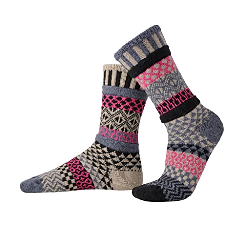 Solmate Socks - Mismatched Wool Socks for Women or Men