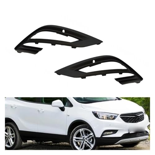 Caches phares antibrouillard avant avec trous radar pour remplacer une grille cassée de Mokka X