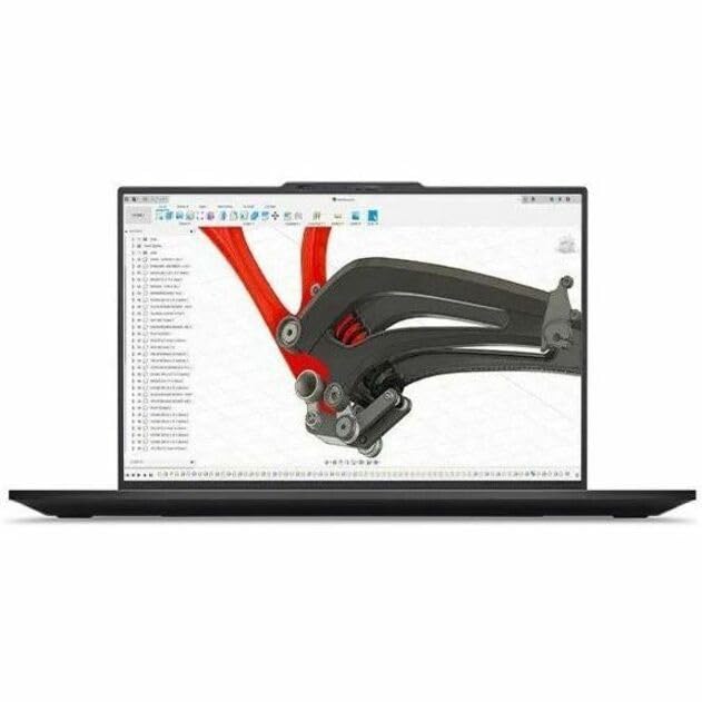 Image of Lenovo ThinkPad P1 Gen 8 21Q8001VUS 16 inch Touchscreen Mobile Workstation - 3.2K - 120 Hz - Intel Core Ultra 7 255H - Intel Evo Platform - 64 GB - 2 TB SSD - English Keyboard - Black - Chip - 3200 x 2000