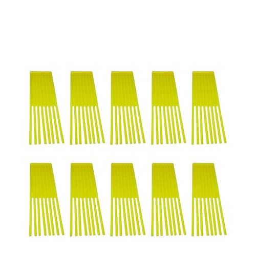 Cabezales de Cepillo de reemplazo compatibles con Westwood Countax Hayter Powered Sweepers se Adapta a Tractores y cortadoras de césped(10 PCS)
