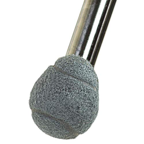 Furniture Footies Smaller 2.4 Inch Precut Tennis Ball Glides For Chairs Stools Leg Floor Protector Heavy Duty Long Lasting Felt Pad Glide Coverings For Hard Floor Surfaces-16 Ct Grey #TOP22