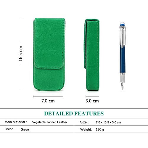 Hiram Leather Pen Box - Image 2
