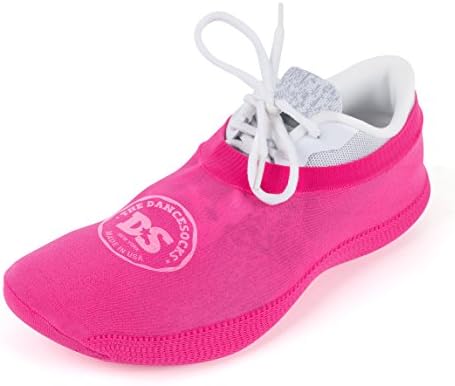 THE DANCESOCKS - 100% USA Made Over Sneaker Dance Socks, Carpet (1 pair/pink)