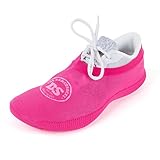 THE DANCESOCKS - 100% USA Made Over Sneaker Socks for Dancing on Carpet (Pink)