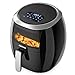 Produktbild Acekool Air Fryer Ofen, digital, groß, 8 l, mit schneller Luftzirkulation, Touchscreen, spülmaschinenfest, Zubehör, schnelle Luftzirkulation, BPA-frei, 1800W