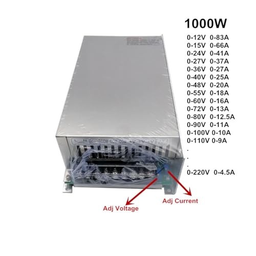 Alimentation à découpage réglable 1000W pour pilote de transformateur LED