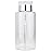 10oz Silver Push-Down Dispenser Bottle - 1 Bottle - Empty Refillable Pump Bottle for Nail Polish Remover Liquid Lotion Cream