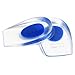 SOFIT GH6-1 1 Par de Plantillas Médicas de Gel de Talón Amortiguación Ligera, Plantillas Talón para Zapatillas de Deportes, Calzado para el Talón para Apoyar, Reducir los Golpes (azul)