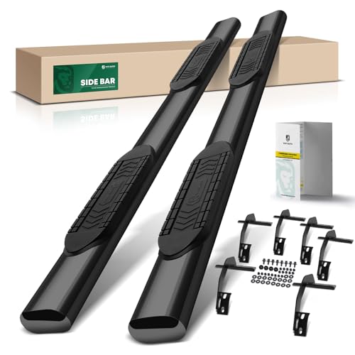 Estribos laterales 6 pulg carbono para Dodge Ram 1500 miniatura 1