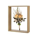 [Utilisation Polyvalente] - Ce cadre boîte à ombre flottante est conçu pour exposer et préserver des fleurs séchées, des coquillages et des objets en trois dimensions, ce qui le rend parfait pour la décoration intérieure, les cadeaux ou les occasions spéciales