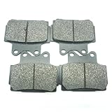 Stabilität: Motorrad-Bremsbeläge vorne und hinten sind für außergewöhnliche Bremskraft und lange Lebensdauer ausgelegt.