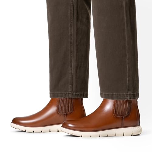 Bruno Marc Men's Chelsea Boots - Classic Comfort,Size 10.5,Brown,BMUMAB2511