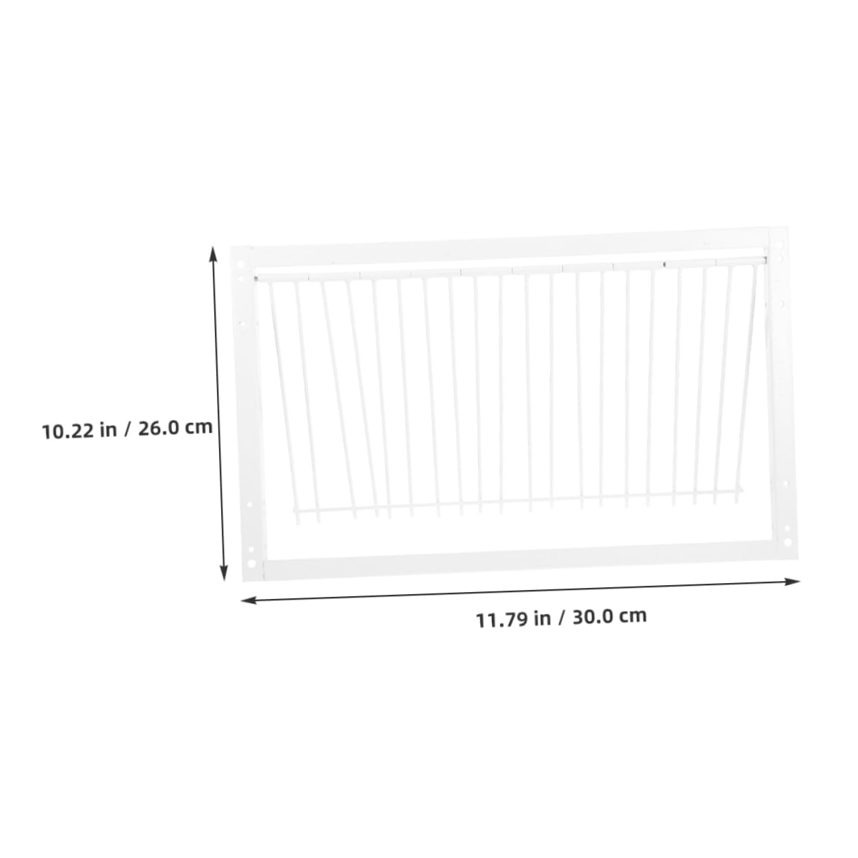 LIOOBO Pigeon Cage Door Cage Door for Pigeon Chicken Pigeon Door Pigeon Cage Pigeon Door Pigeon Activity Door Pigeon Bird Pigeon Door Bird Stainless Steel White