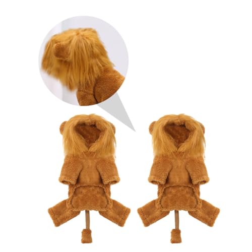 Disfraz de León para Perro Alipis Talla L miniatura 7