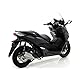 ARROW URBAN ALUMINIUM DARK SILENCER WITH DARK END CAP HONDA FORZA 125 ’15/20 HOMOLOGATED URBAN ALUMINIUM DARK SILENCER WITH BLACK STEEL END CAP FOR ARROW COLLECTOR, Metall