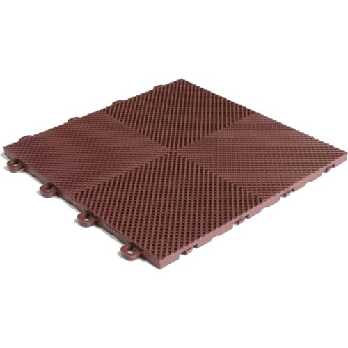 Deck and Patio Flooring Tile (Set of 30) Color: Brown