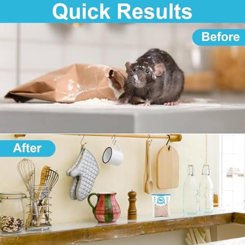 Image of CRIYALE Rat Repellent Pouches Natural, Long-Lasting, Non-Toxic & Eco-Friendly Rodent & Pest Control for Home, Kitchen, Warehouse & Garden Effective Deterrent for Mice, Mouse, Spider & Roaches (10pc)