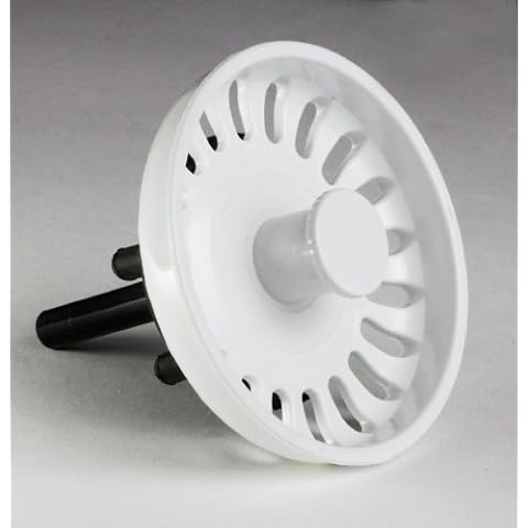Sink Strainer in White Cover