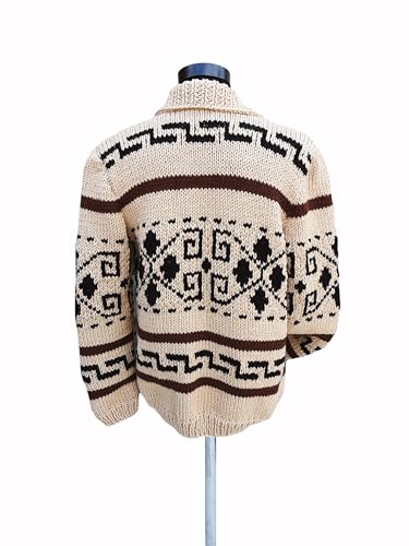 Acrylla Big Lebowski Cardigan Sweaters For Men Handmade thumb #2