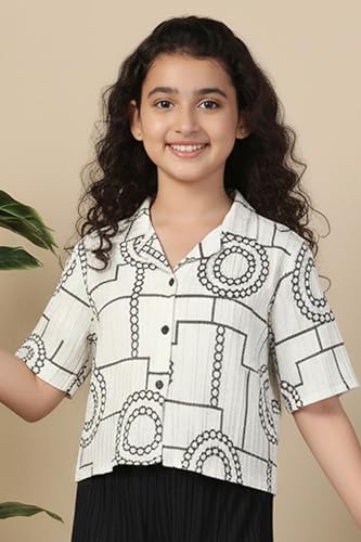 Image of Fashion Dream Girls Cotton Blend Embroidered Co-Ord Set|Coord Set|Combo Set|Kids Clothes for Girls