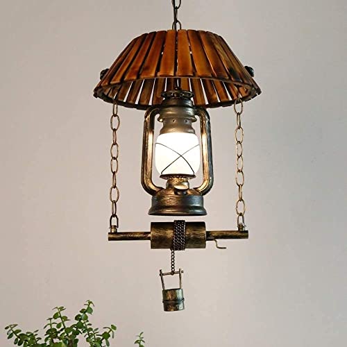 Lustre E27 en édition limitée design lampe à pétrole classique