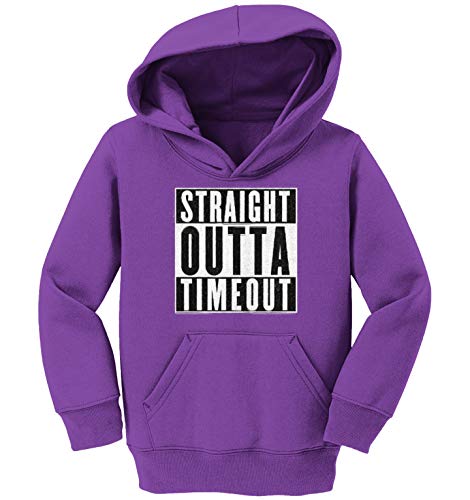 Haase Unlimited Straight Outta Timeout - Trouble Maker Toddler/Youth Fleece Hoodie